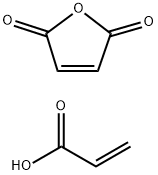 2-Propenoic acid, polymer with 2,5-furandione, potassium salt Struktur