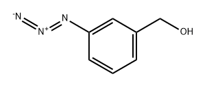 (3-azidophenyl)methanol Structure