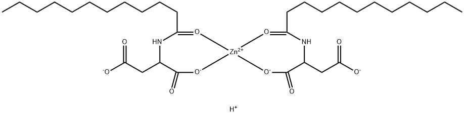 月桂酰天冬氨酸锌, 899426-42-7, 结构式