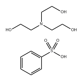 Benzenesulfonic acid, mono-C10-14-alkyl derivs., compds. with triethanolamine Structure