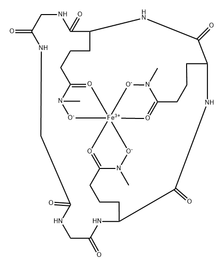 retrohydroxamate ferrichrome Structure