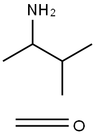 Formaldehyde, reaction products with 3-methyl-2-butanamine Structure