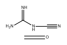 Guanidine, cyano-, reaction products with formaldehyde,90387-93-2,结构式