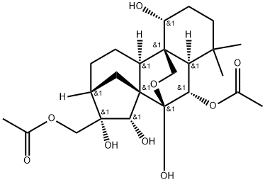 毛叶香茶菜素 结构式