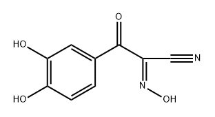 Hydrocinnamonitrile, 3,4-dihydroxy-alpha,ba-dioxo-, alpha-oxime (7CI) Structure