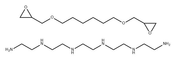 3,6,9,12-Tetraazatetradecane-1,14-diamine, reaction products with 2,2'-[1,6-hexanediylbis(oxymethylene)]bis[oxirane] 结构式