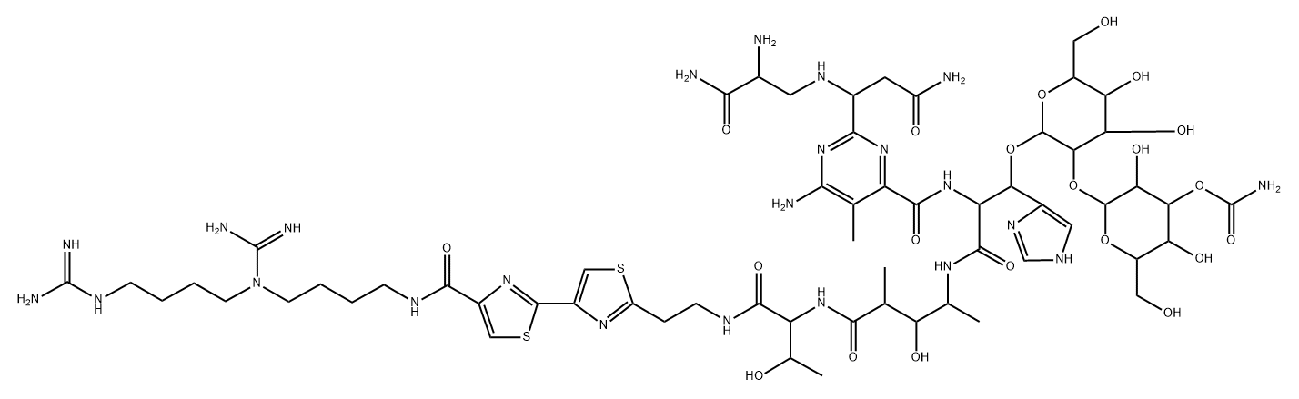 Bleomycin-B4 结构式