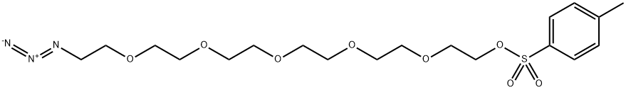 N3-PEG6-OTOS 化学構造式