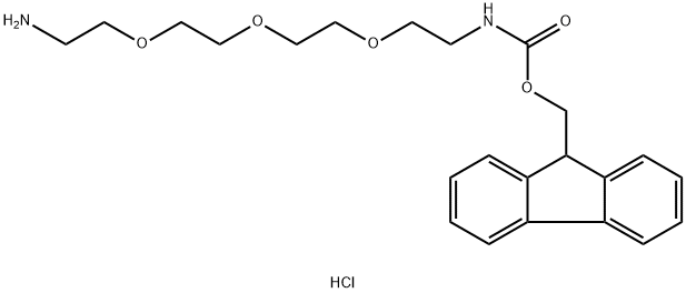 FmocNH-PEG3-CH2CH2NH2 HCl Struktur