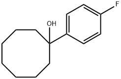 1-(4-fluorophenyl)cyclooctanol Structure
