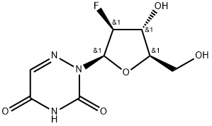 2'-Deoxy-2'-fluoro--D-arabino-6-azidouridine Structure
