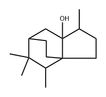 3a,6-Ethano-3aH-inden-7a(1H)-ol, hexahydro-1,4,5,5-tetramethyl-, [1S-(1α,3aβ,4β,6β,7aα)]- (9CI) Structure