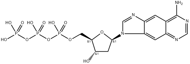 2'-deoxy-lin-benzoadenosine triphosphate Structure