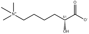 (5R)-5-Carboxylato-5-hydroxy-N,N,N-trimethyl-1-pentanaminium Structure