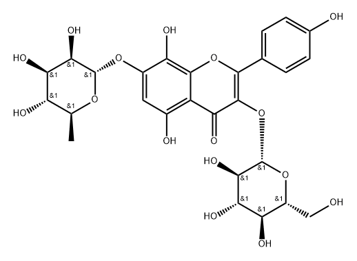 909803-26-5 草质素-3-O-Β-D-吡喃葡萄糖-7-O-Α-L-鼠李糖苷