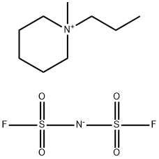 1-甲基-1-丙基哌啶鎓双(氟磺酰)亚胺 结构式