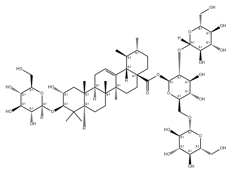 秦岭藤苷F,912269-35-3,结构式