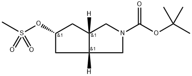 912563-48-5 Cyclopenta[c]pyrrole-2(1H)-carboxylic acid, hexahydro-5-[(methylsulfonyl)oxy]-, 1,1-dimethylethyl ester, (3aα,5β,6aα)-