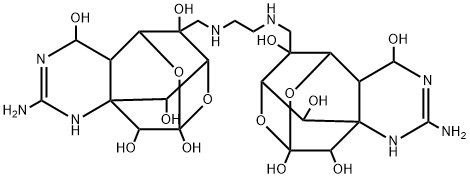 N,N'-ethylenediamineditetrodotoxin 结构式