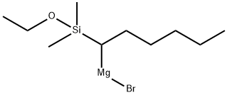 (1-(ethoxydimethylsilyl)hexyl)magnesium bromide, Fandachem 结构式