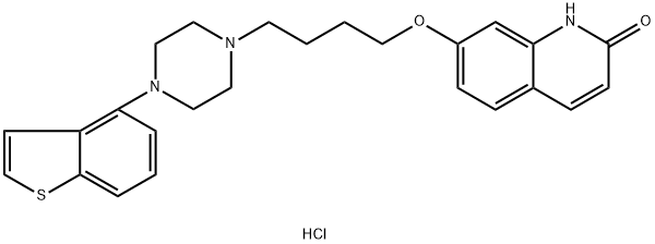 化合物BREXPIPRAZOLE HCL, 913612-38-1, 结构式