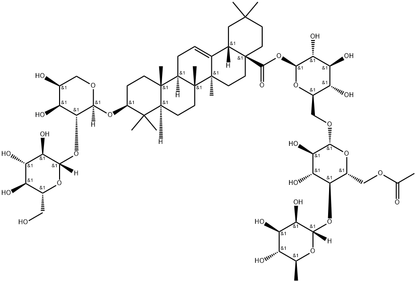 Acanthopanaxoside B Struktur
