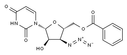 Uridine, 3'-?azido-?3'-?deoxy-?, 5'-?benzoate,917239-21-5,结构式