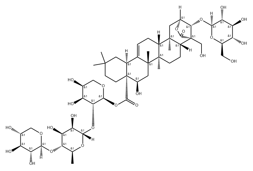 Platycoside M3 Struktur