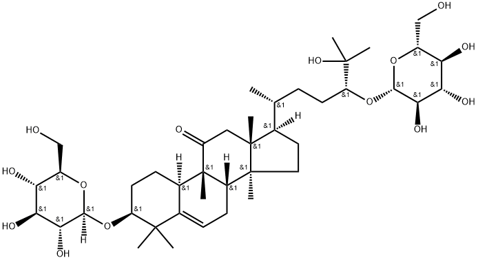 11-オキソモグロシドIIE 化学構造式