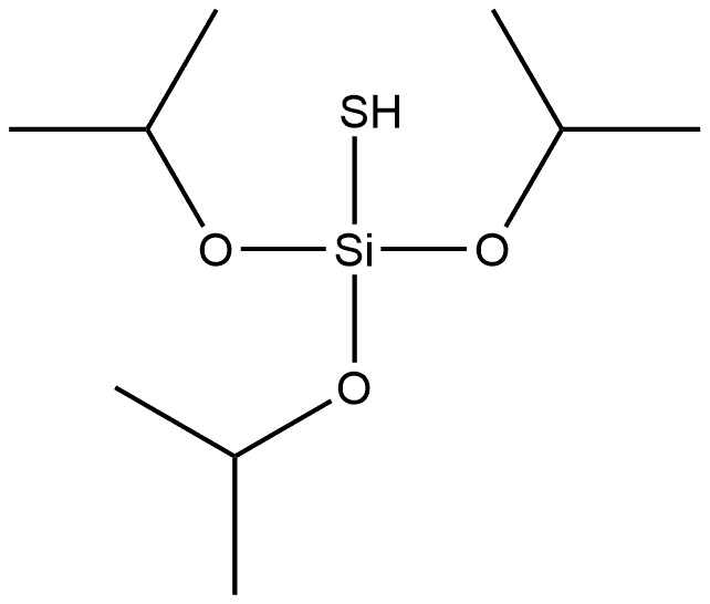 Thiosilicic acid (H4SiO3S), O,O,O-tris(1-methylethyl) ester Structure