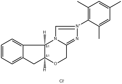 919102-70-8 (-)-(5AS,10BR)-5A,10B-二氢-2-(2,4,6-三甲基苯基)-4H,6H-茚并[2,1-B][1,2,4]三唑[4,3-D][1,4]氯化恶唑鎓一水合物