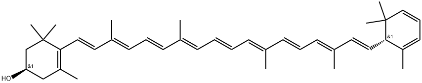 Anhydrolutein II Structure