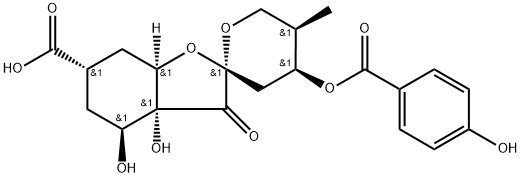 Glochicoccin D Struktur