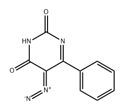 2,4(3H,5H)-Pyrimidinedione, 5-diazo-6-phenyl-