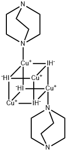Bis(1,4-diazabicyclo [2.2.2]octane)tetra (copper(I) iodide)  (CuI)4(DABCO)2 Structure
