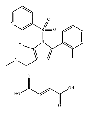 Vonoprazan-050-C4H4O4 Struktur