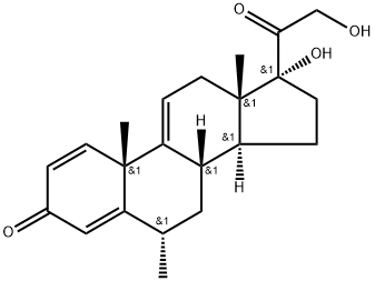 甲基泼尼松杂质, 93269-35-3, 结构式