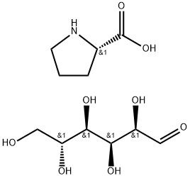 l-Proline, reaction products with d-glucose,93281-18-6,结构式