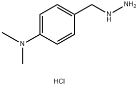 4-(肼基甲基)-N,N-二甲基苯胺盐酸盐, 93335-92-3, 结构式