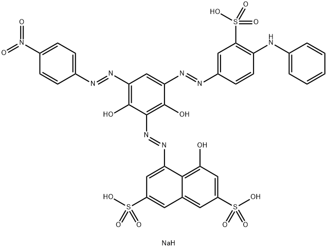 酸性棕 A,93376-15-9,结构式