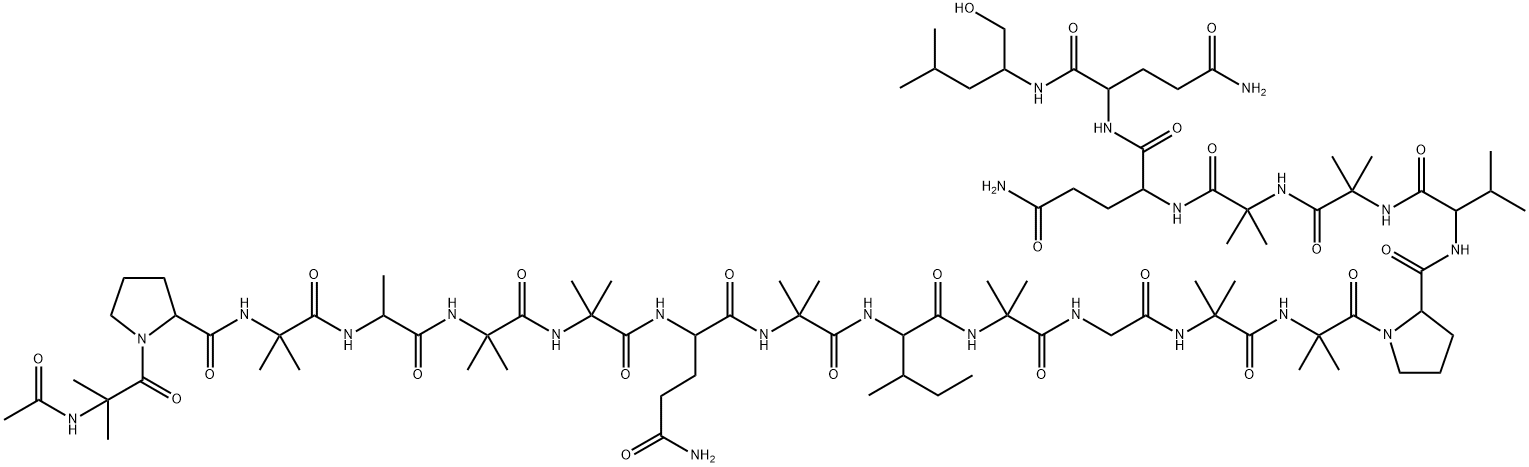 肉座菌素 A-Ⅳ 结构式