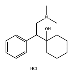 DesMethoxy Venlafaxine Hydrochloride Struktur