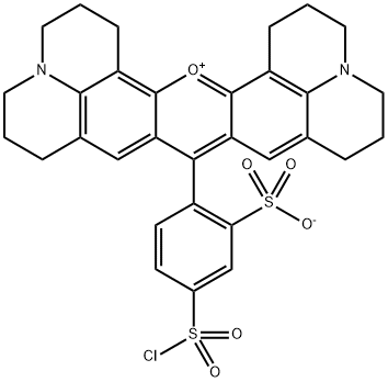 Sulforhodamine 101 acid chloride Structure