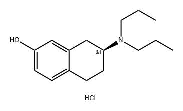 (S)-(-)-7-Hydroxy-DPAT hydrochloride 化学構造式