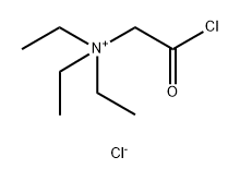 Ethanaminium, N-(2-chloro-2-oxoethyl)-N,N-diethyl-, chloride (1:1) Struktur