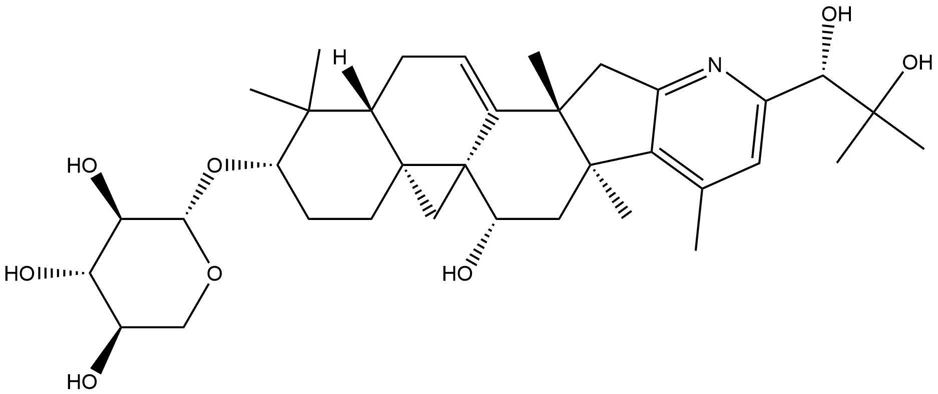 升麻碱,936924-56-0,结构式