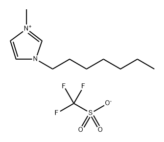 1-heptyl-3-methylimidazolium hexafluorophosphate Struktur