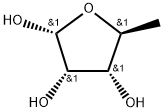 α-L-Ribofuranose, 5-deoxy- Structure