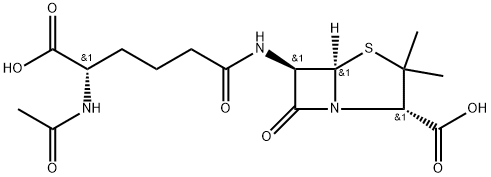 N-乙酰异青霉素 N, 94040-19-4, 结构式