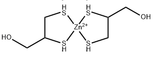 dimercaptopropanol-zinc complex Structure